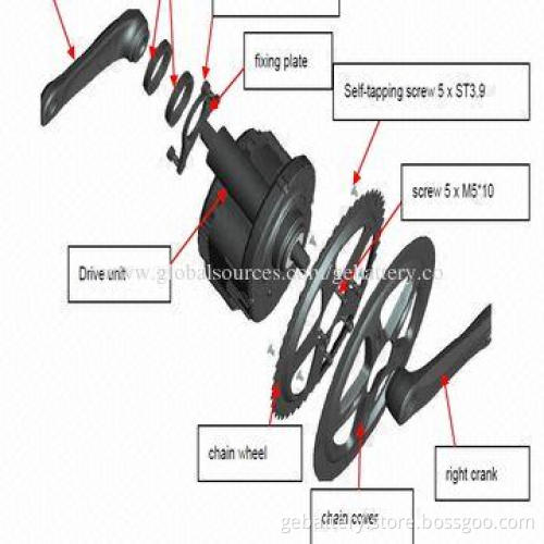Crank motor kit